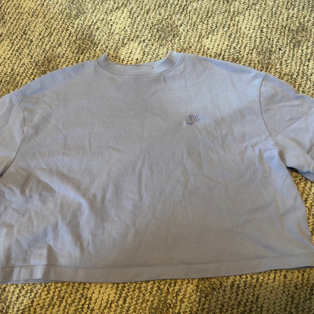 Nike Lavender Crop Top